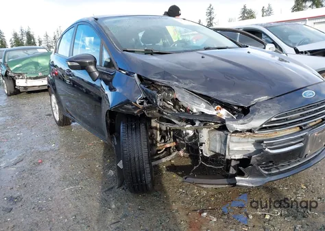 2014 Ford Fiesta Se из США, поврежденный, VIN 3FADP4EJ7EM235866